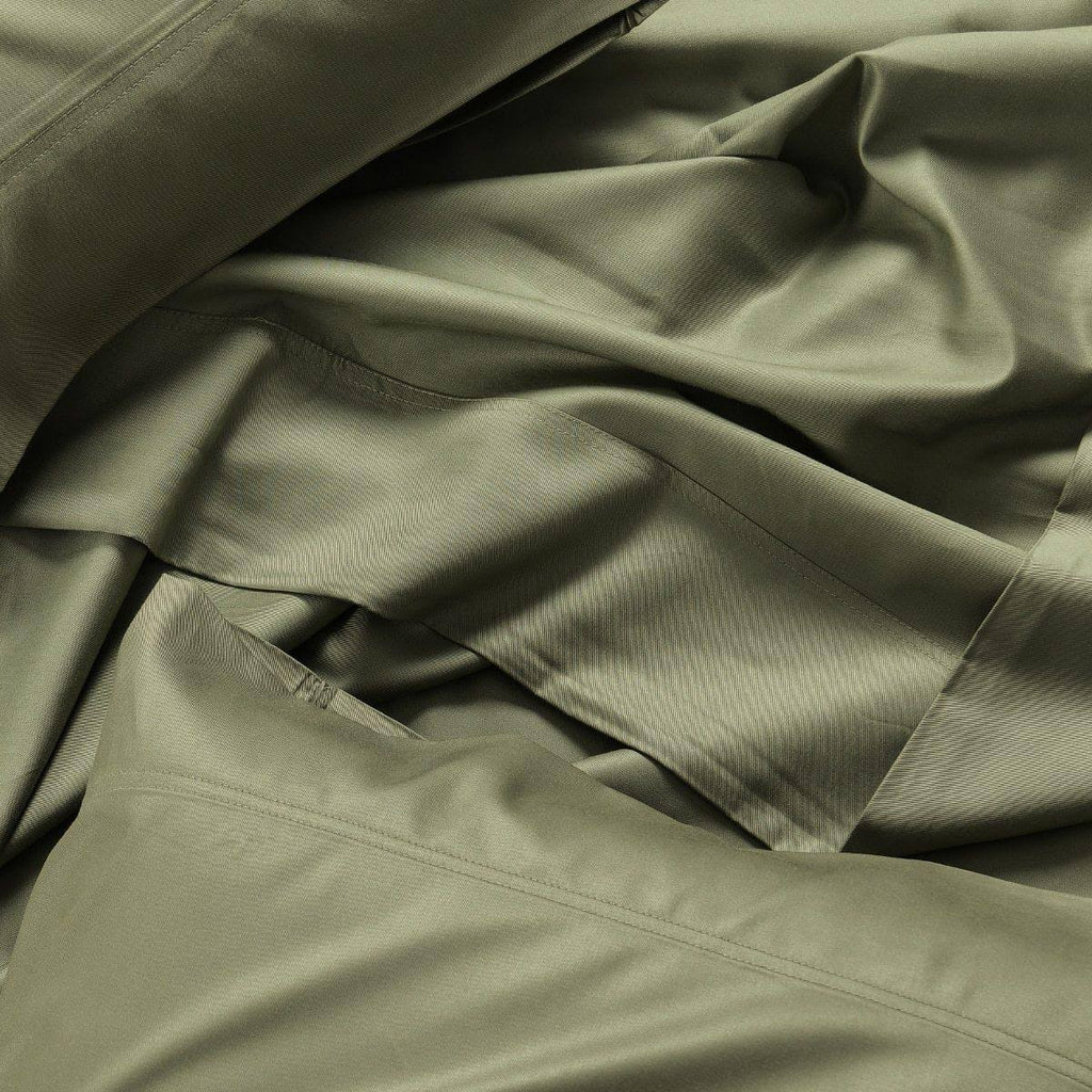 Taupe Bamboo Head Split King Sheets T665235
