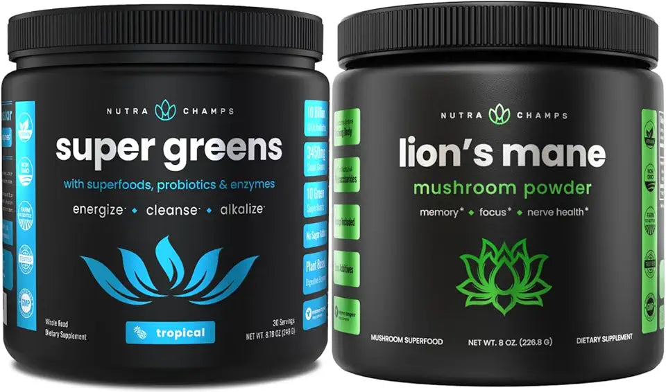 Super Greens Tropical & Lion's Mane Powder G821509