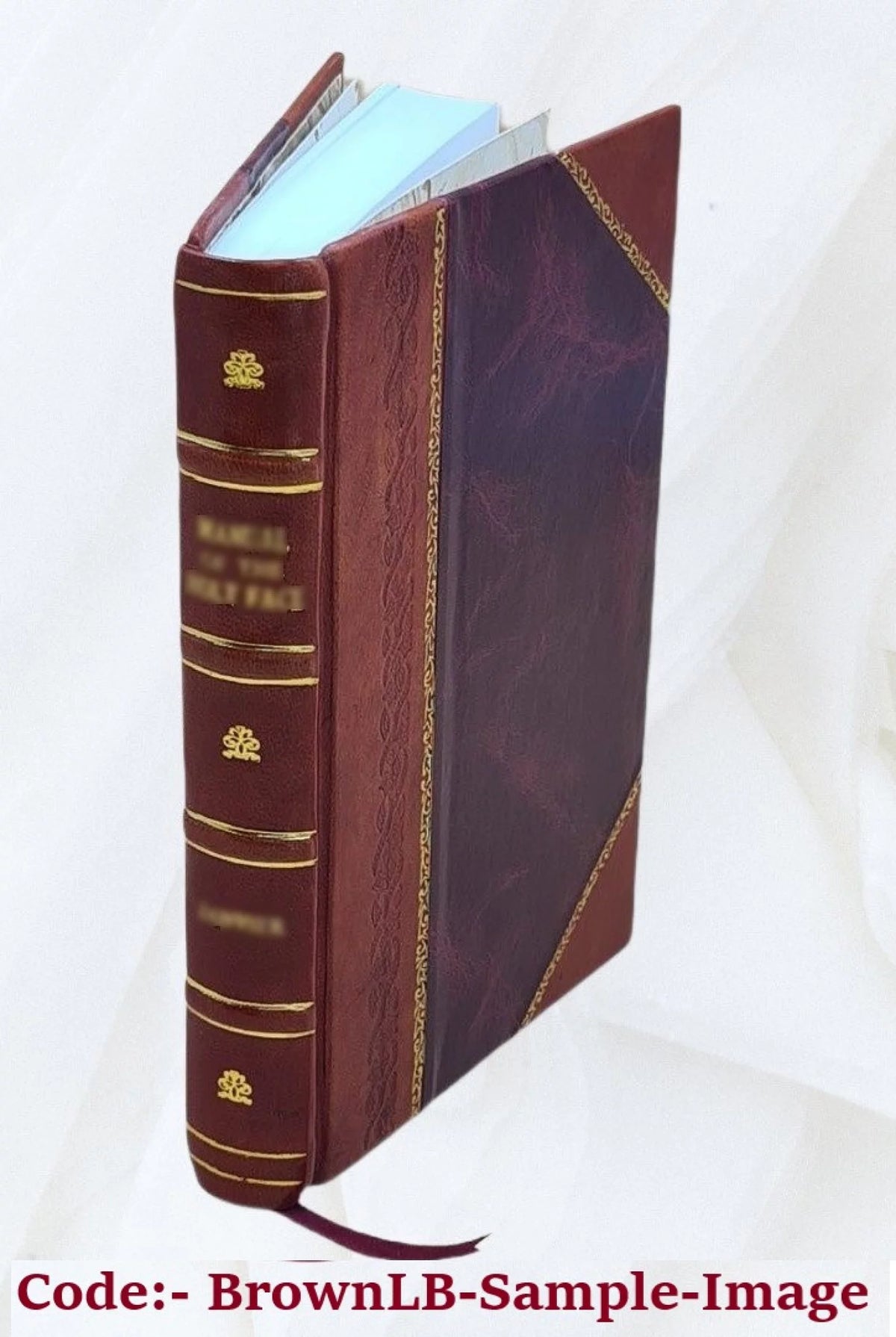 Poem of the Sea Leather Bound A6744