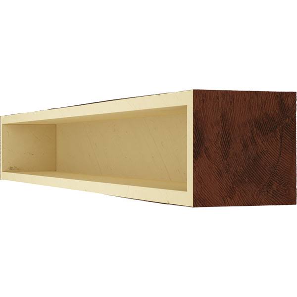 Knotty Pine Faux Wood Fireplace Mantel Q4807