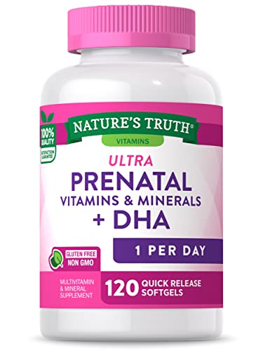 Prenatal Multivitamin Softgels with DHA and Folic Acid U711978