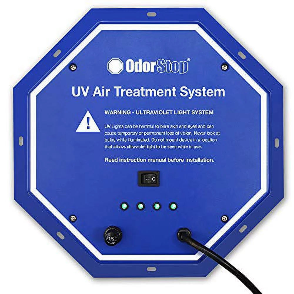 72 Watt UV Air Purifier with Air Flow Sensor and 16" Bulbs N880481