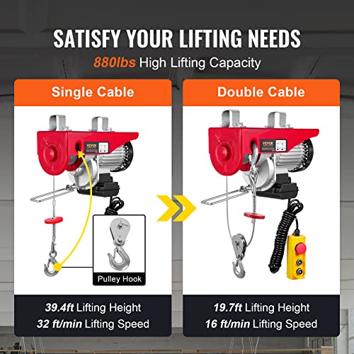 110V Electric Hoist with Remote Control R77064