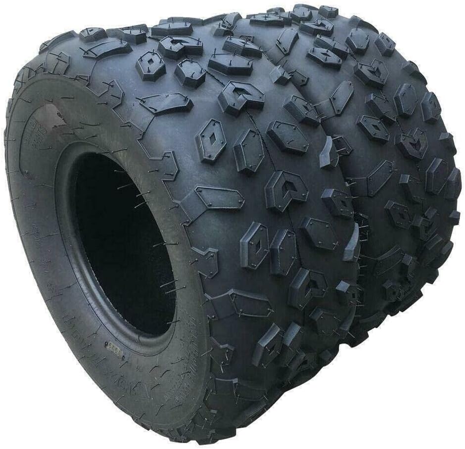 Set of 2 19x7-8 ATV UTV Tubeless Sport Tires S857