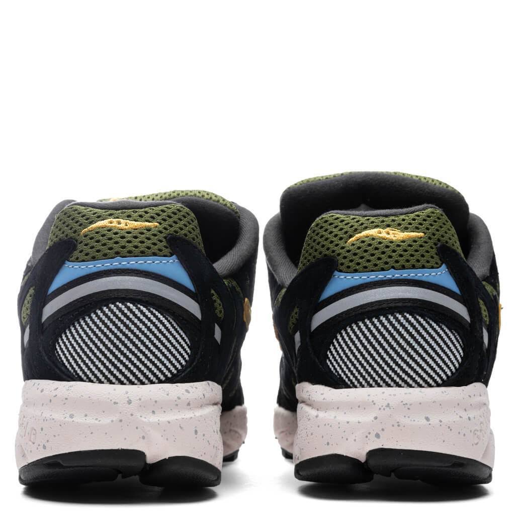 Black/Yellow Saucony Sneakers V473129