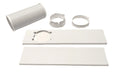 White Window Air Conditioner Exhaust Kit U8512