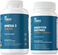 Omega 3 Fish Oil and Digestive Enzymes with Probiotics and Prebiotics N820