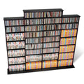 Black CD DVD Wall Media Storage Rack I321