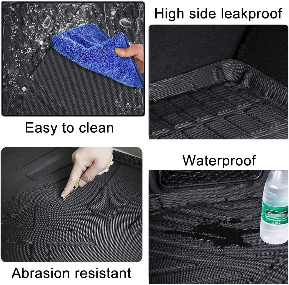 Black All-Weather Cargo Liner Trunk Mat K9455