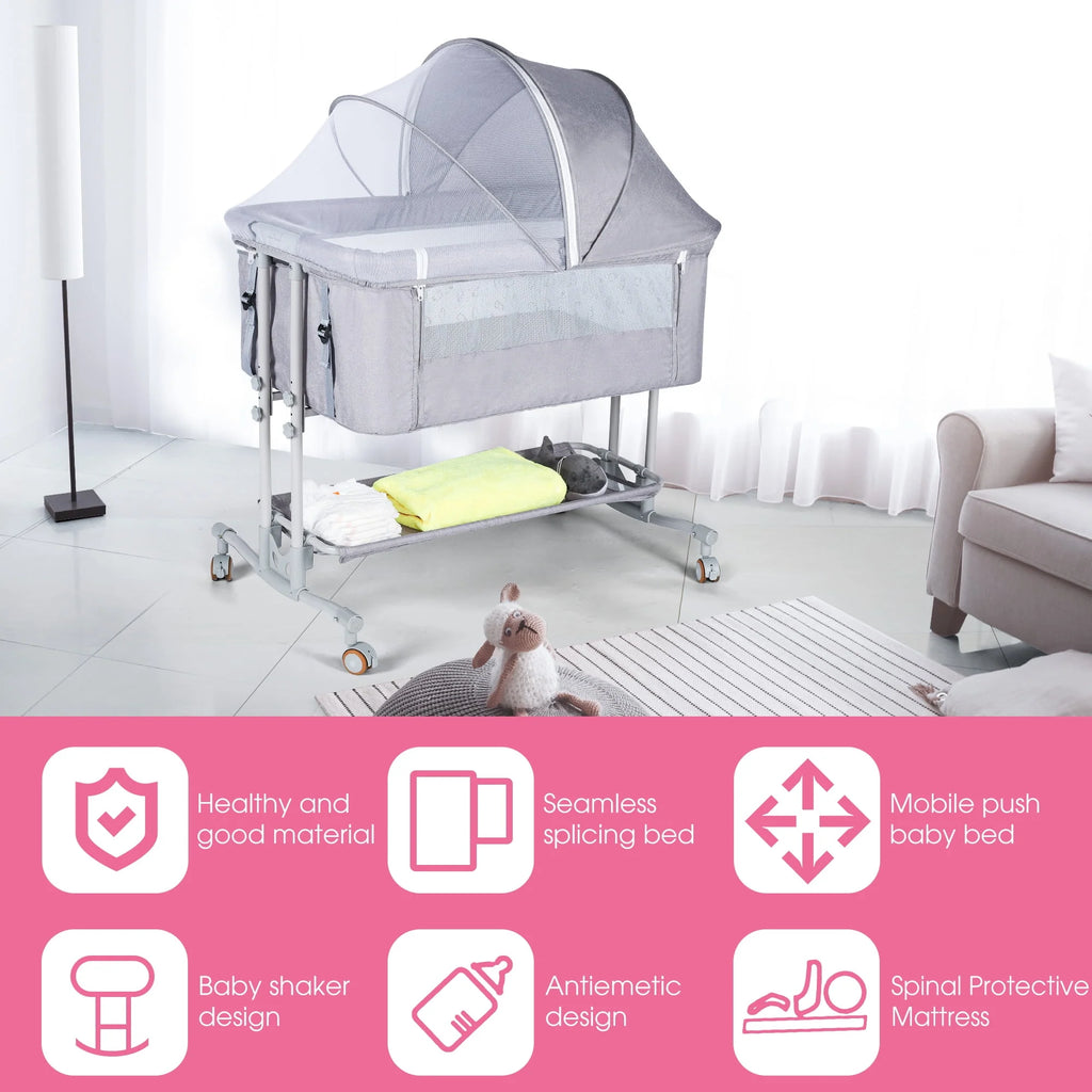 Baby Bassinet Bedside Sleeper W421