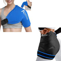 Gel Ice Pack Shoulder Compression Sleeve and Gel Hip Ice Pack Wrap G958