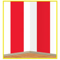 Red and White Striped Photo Backdrop Wall Decor I50466