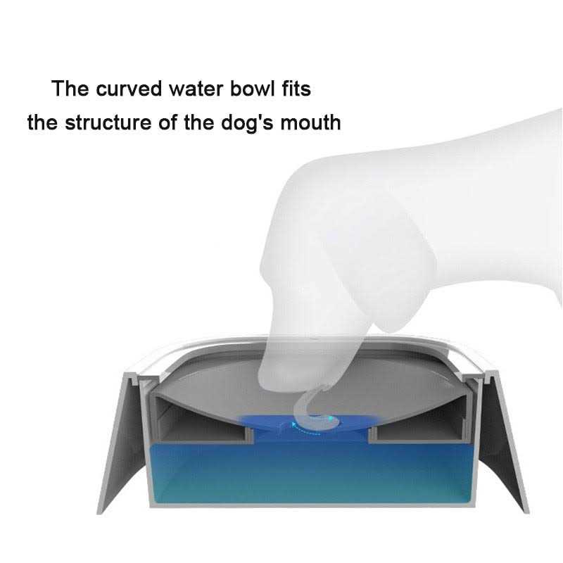 Dog Water Bowl Slow Feeder Bowl R432