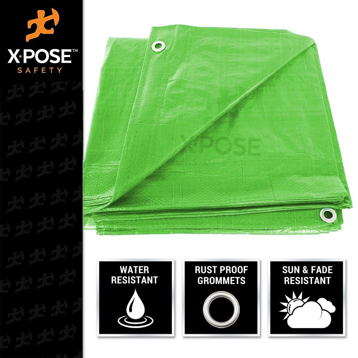 Green Poly Tarps 15 x 20 - Case of 6 P87656