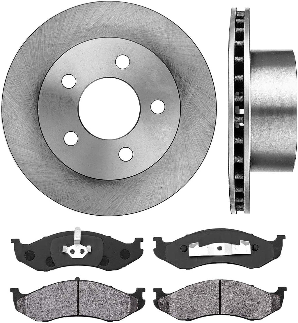 Brake Disc Rotors and Metallic Brake Pads L450