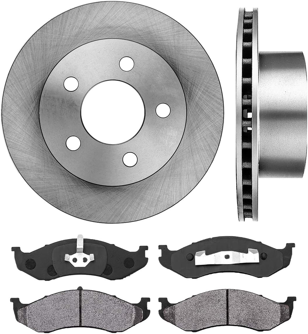Brake Disc Rotors and Metallic Brake Pads L450