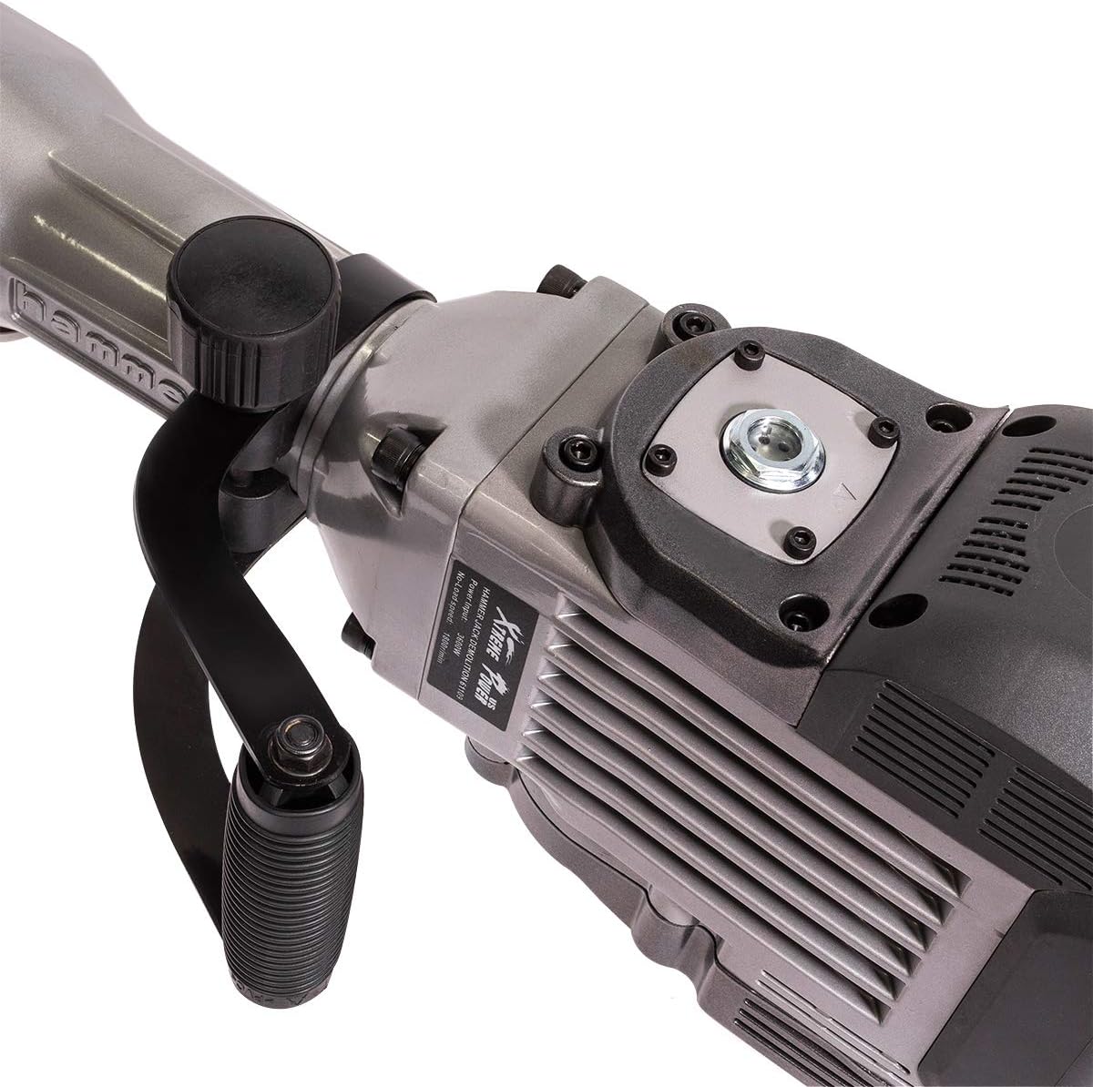 3600W Heavy Duty Electric Demolition Jack Hammer Concrete Breaker with Chisel & Point Chisel Bit Hand Gloves Case H794