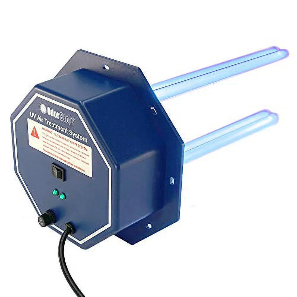 72 Watt UV Air Purifier with Air Flow Sensor and 16" Bulbs N880481