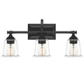 3 Light Earth Black Bath Light D518690
