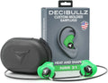 Custom Molded Earplugs Pro Pack Green T149