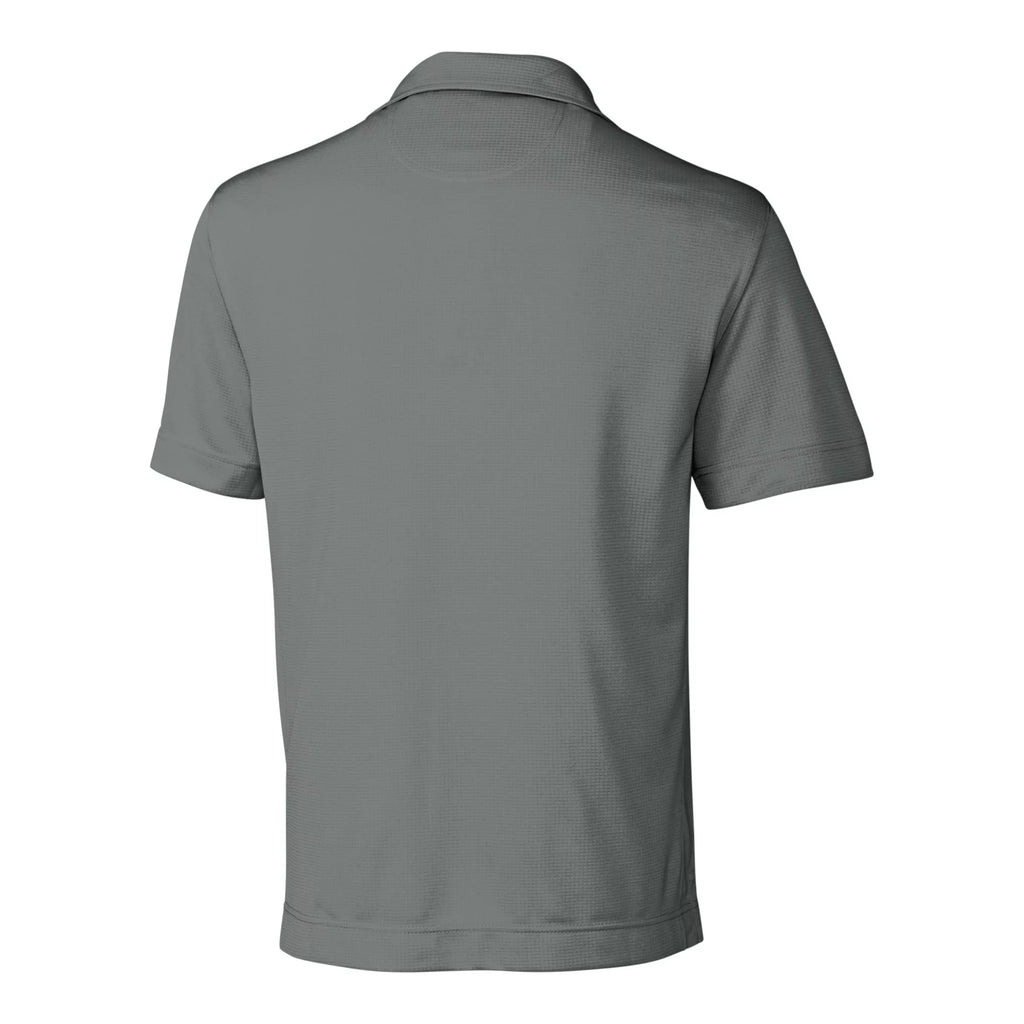 Men's Textured Solid Polo V5543