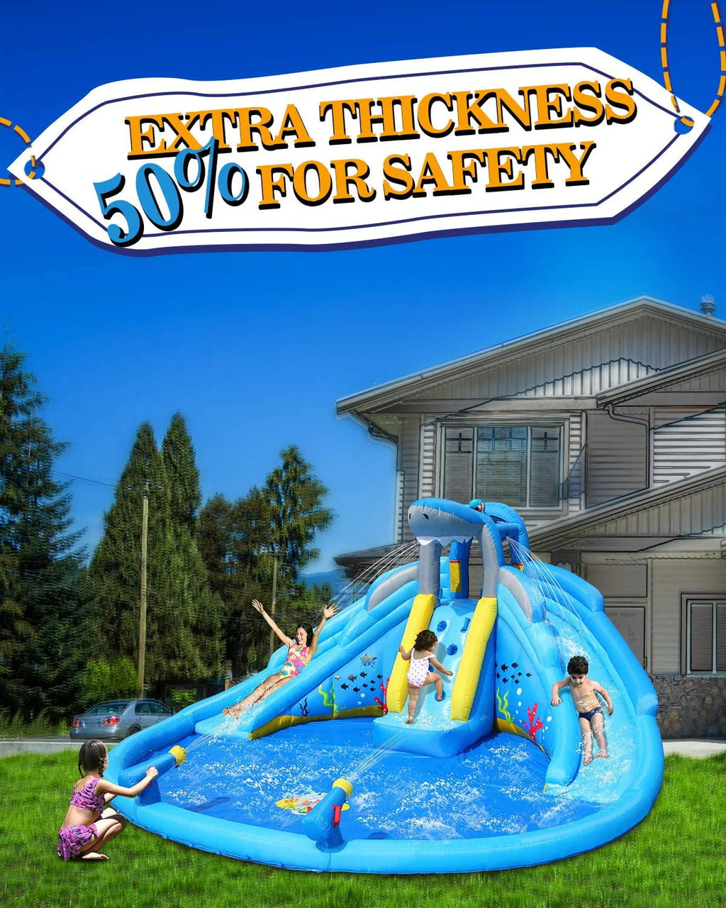 Inflatable Water Slide O747726