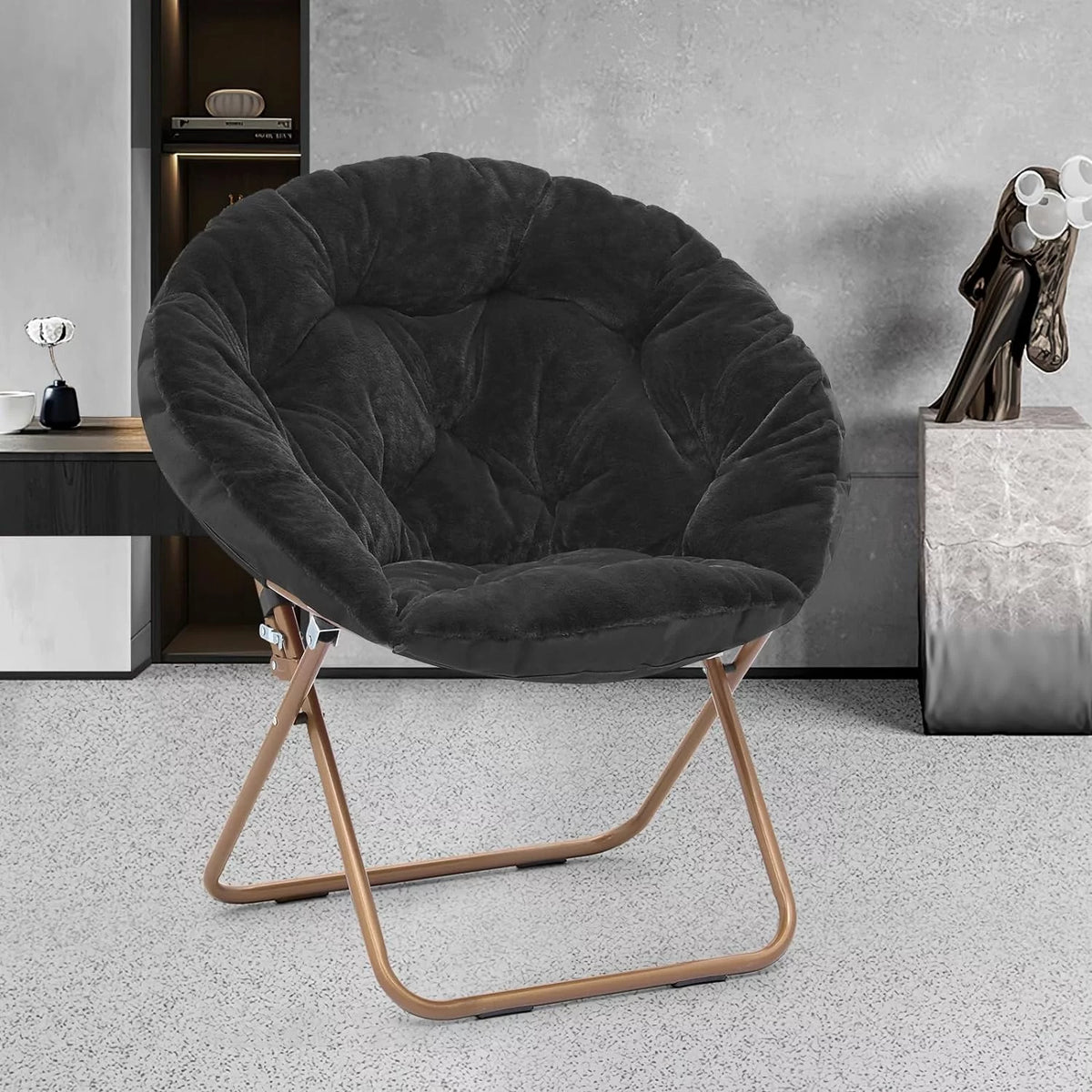 Oversized Foldable Saucer Chair F483