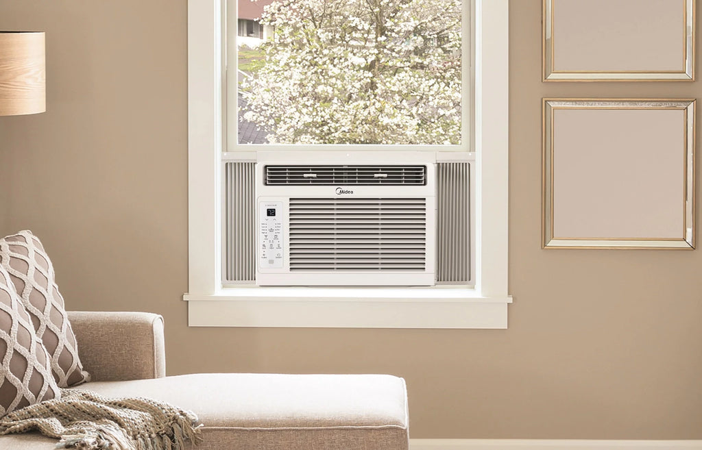 6,000 BTU 115V White Window Air Conditioner P40705