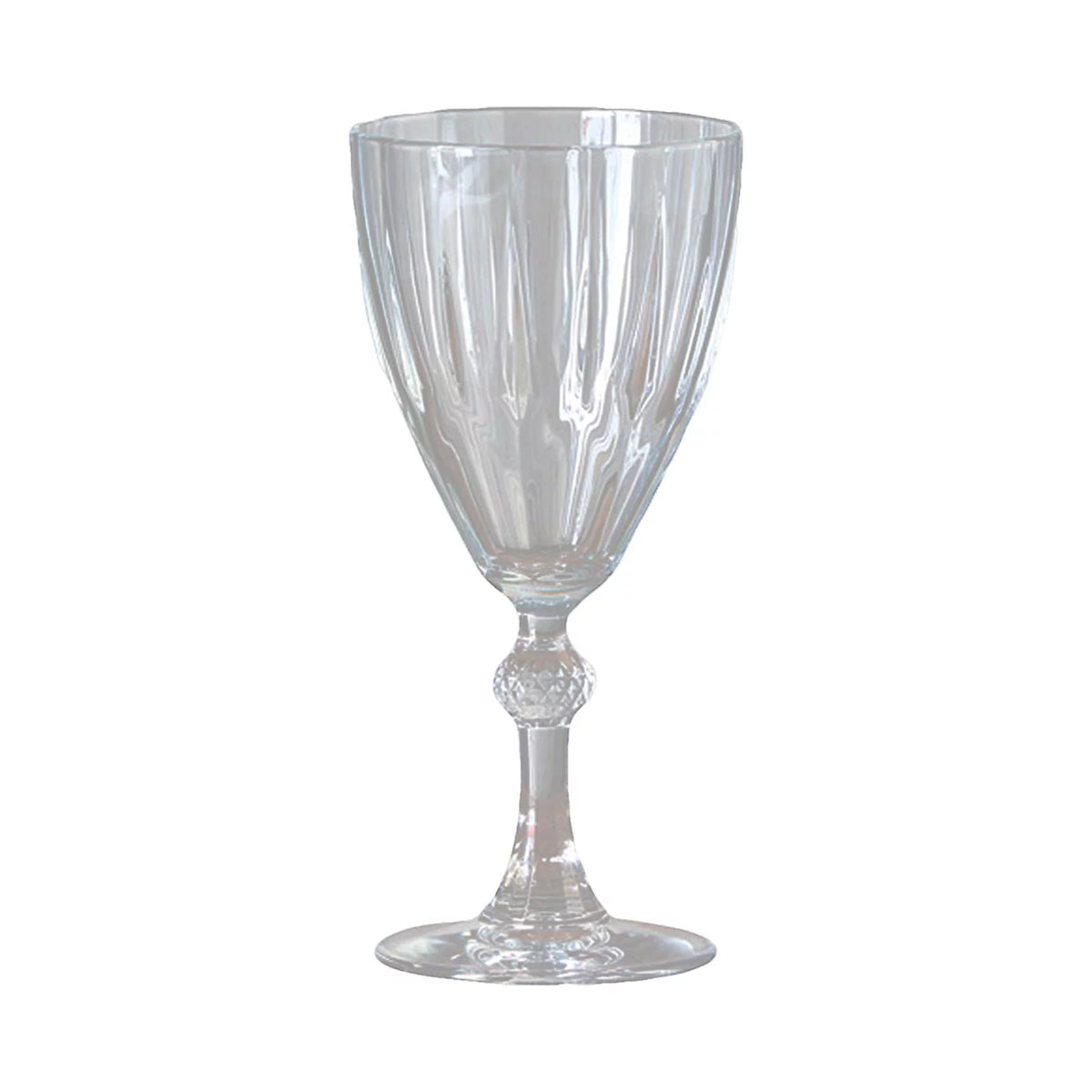 Red Glass Champagne Glasses 245ml D706379