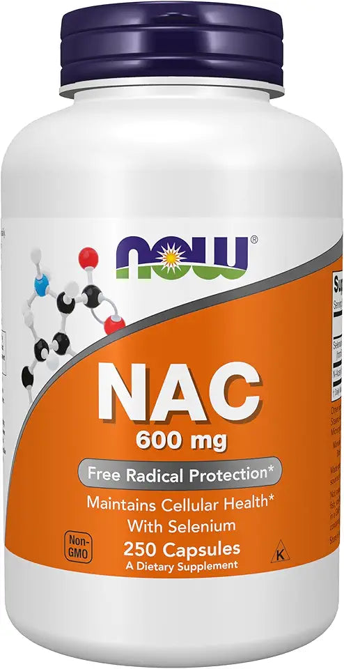 NAC 600 mg with Selenium 250 Veg Capsules D69882