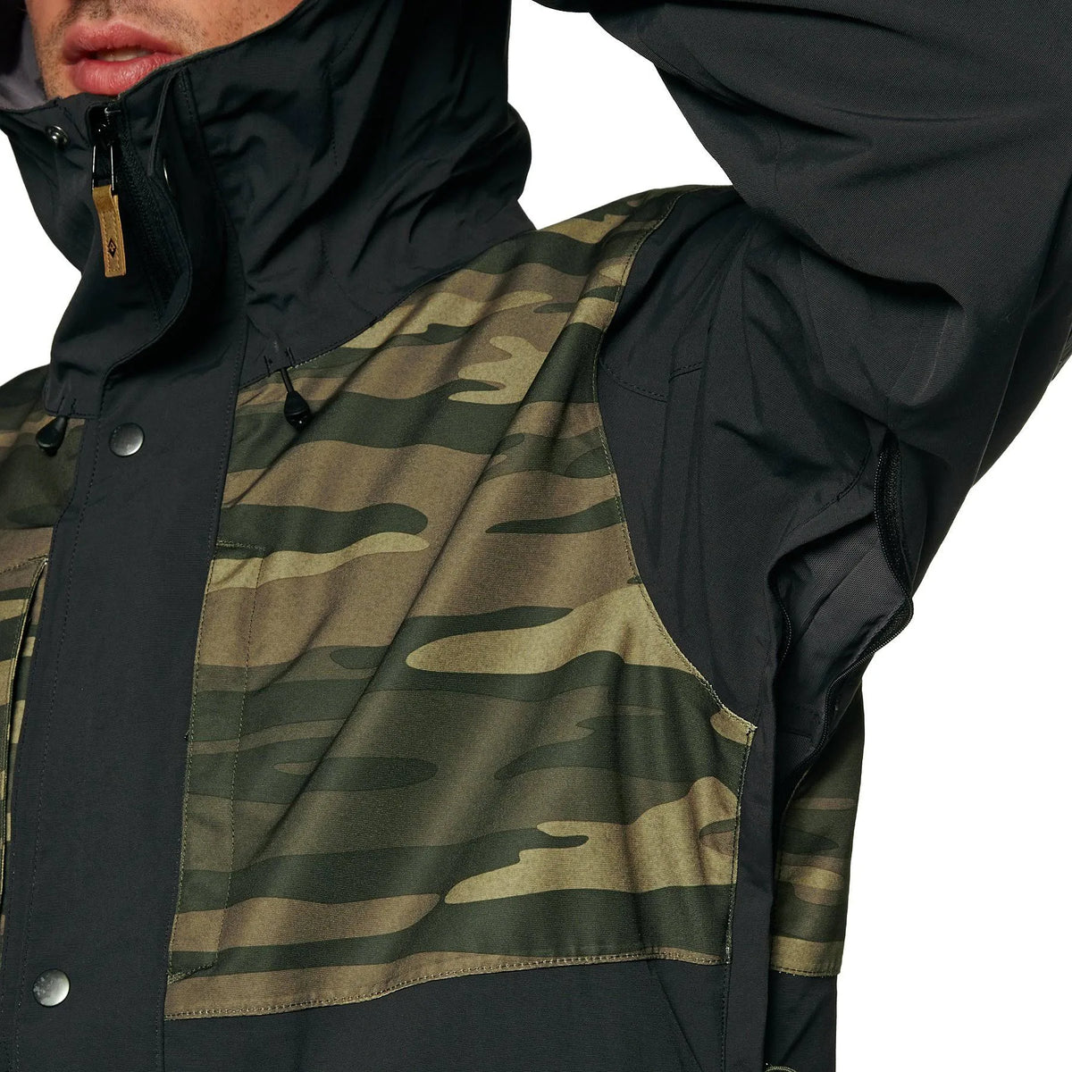 Black Field Camo Jacket C652