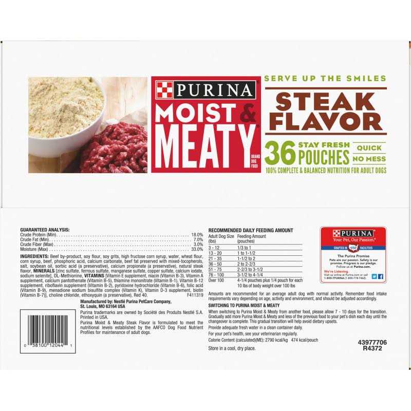 Steak Flavor Dry Dog Food H2403