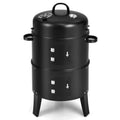 Charcoal Smoker Grill with Detachable 2 Layer N775